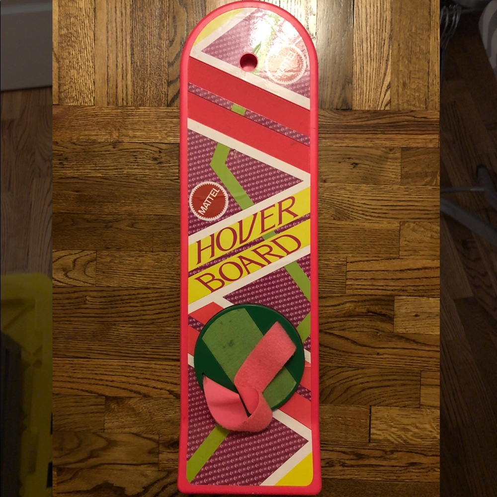 Mattel hoverboard collectible Back to the Future